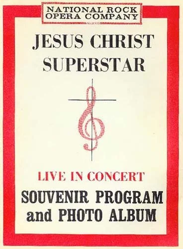 1971 Jesus Christ Superstar Program 