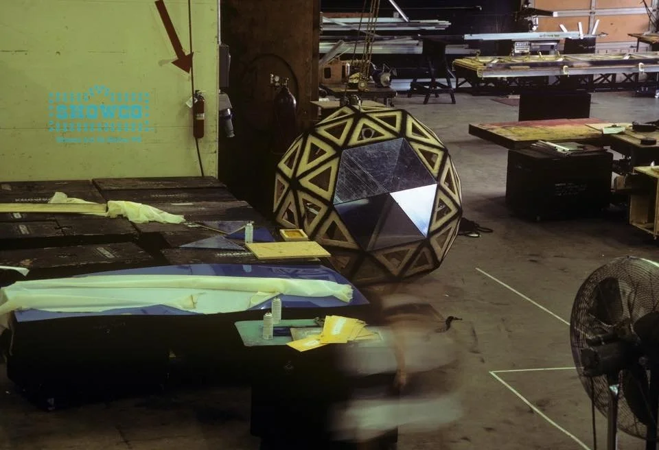 Bee Gees stage build 1979
