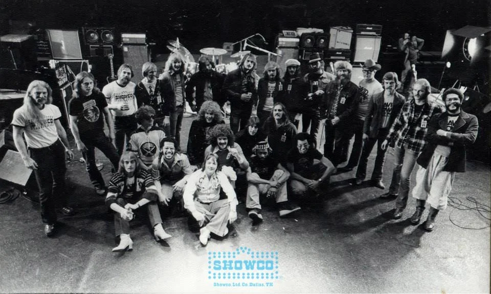 Bowie 1976 Crew and Band