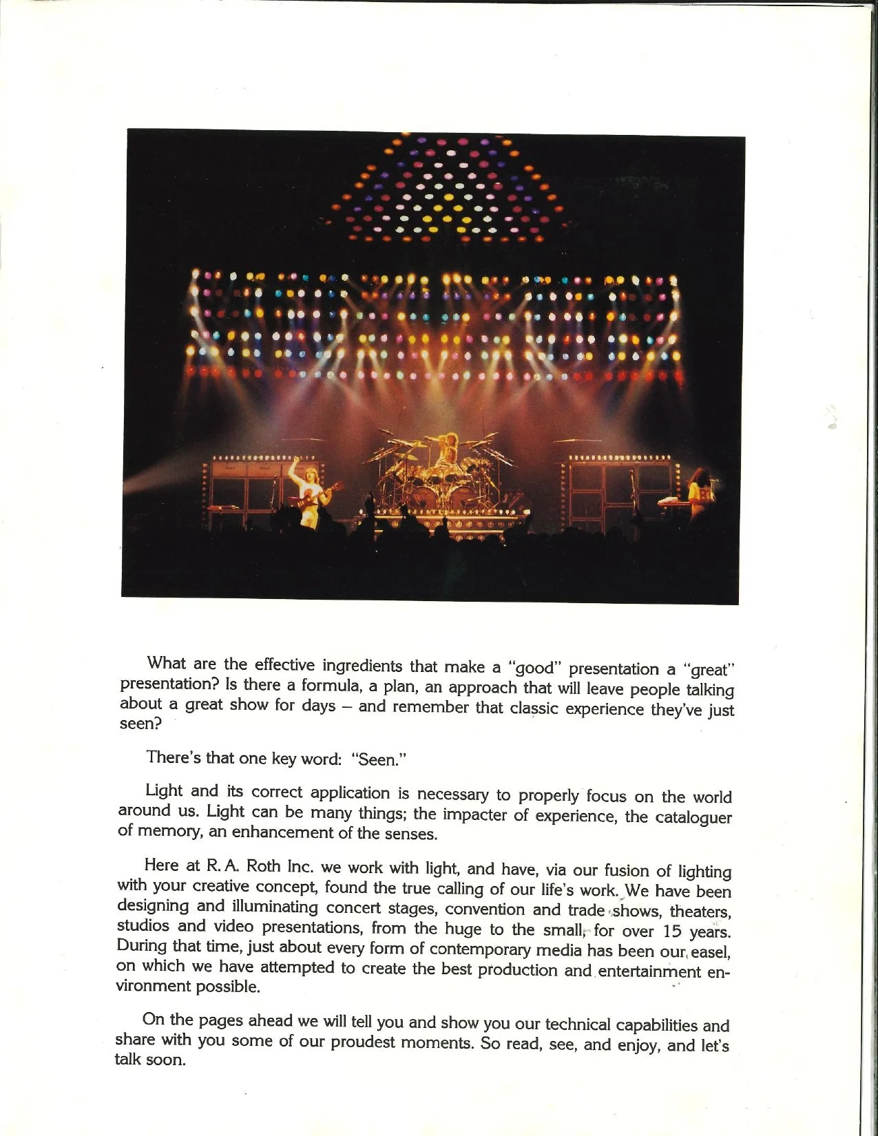 R.A. Roth Showco Ad