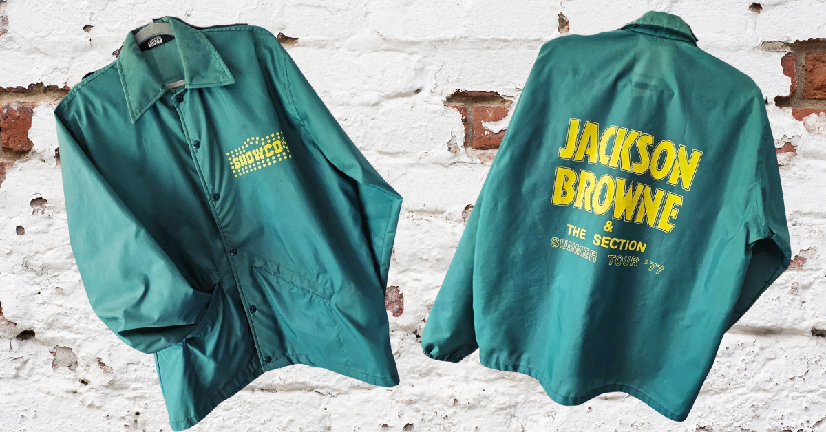 Showco - Jackson Browne & The Section Summer Tour 1977 Parka - courtesy of Doc Gans