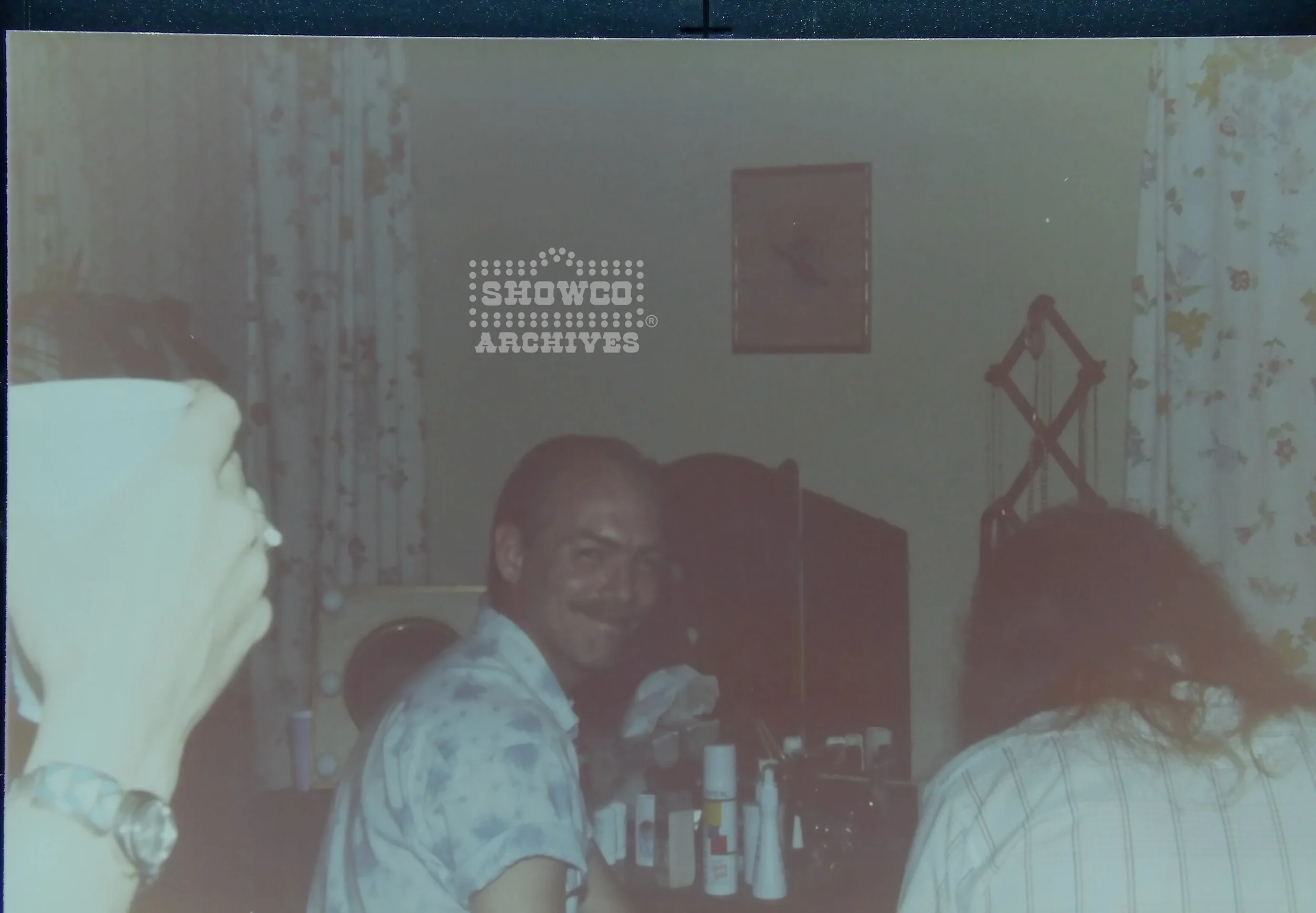 Larry at a Showco party 1980s