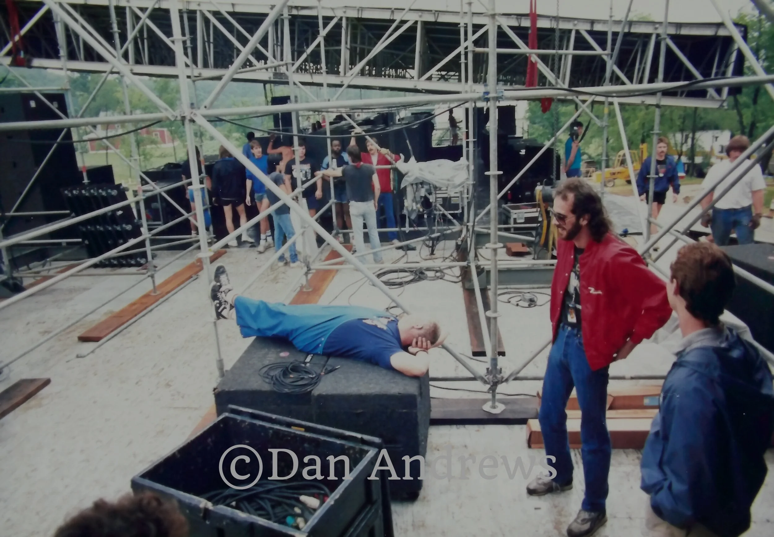 ML, Ron Reaves, Chris Babiak, ZZTop Europe