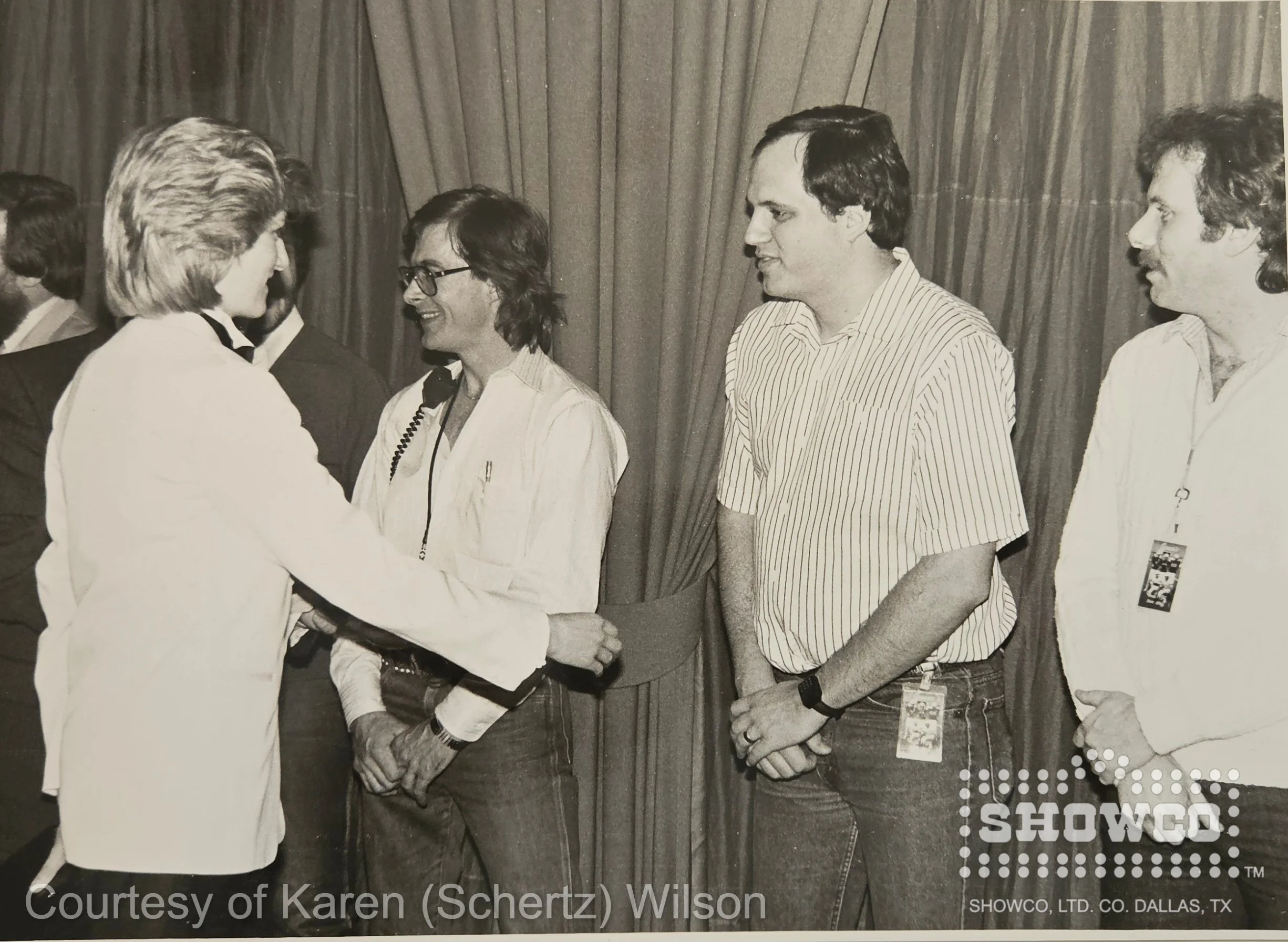 Genesis Crew meeting Princess Diana