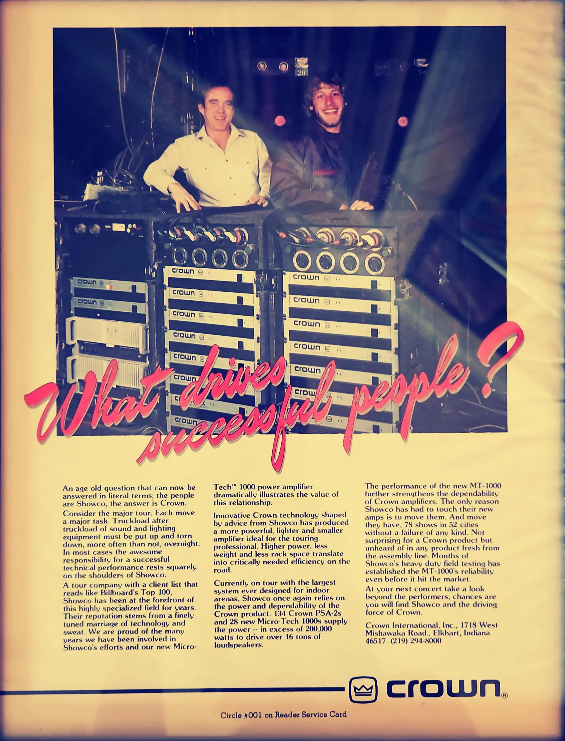 Donnie Kretzschmar, Richard Bratcher - Crown Ad