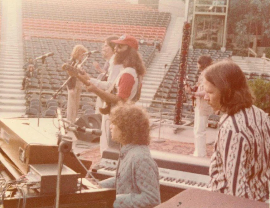 Peter Asher, James Taylor, Carole King, Doc Gans 