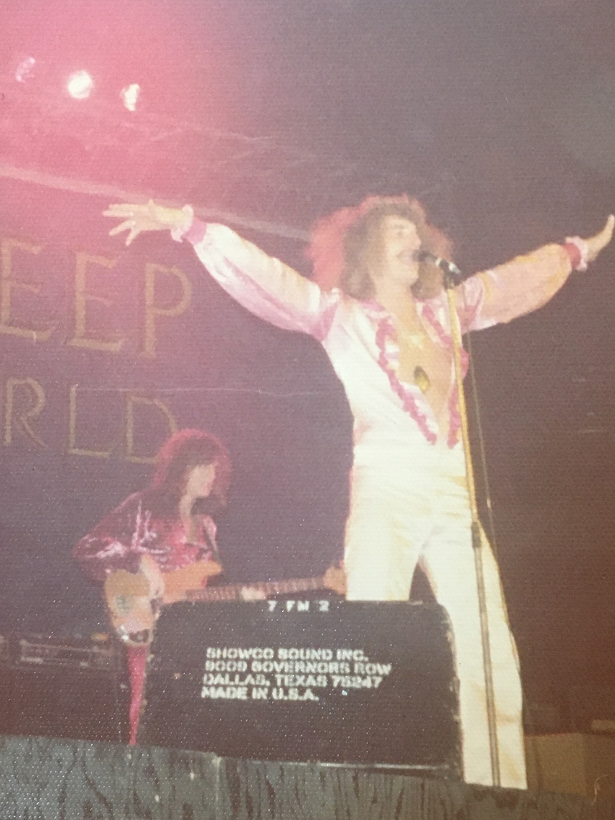 Gary Thain, David Byron - Uriah Heep - Showco wedge 📸Konstantinos Takos