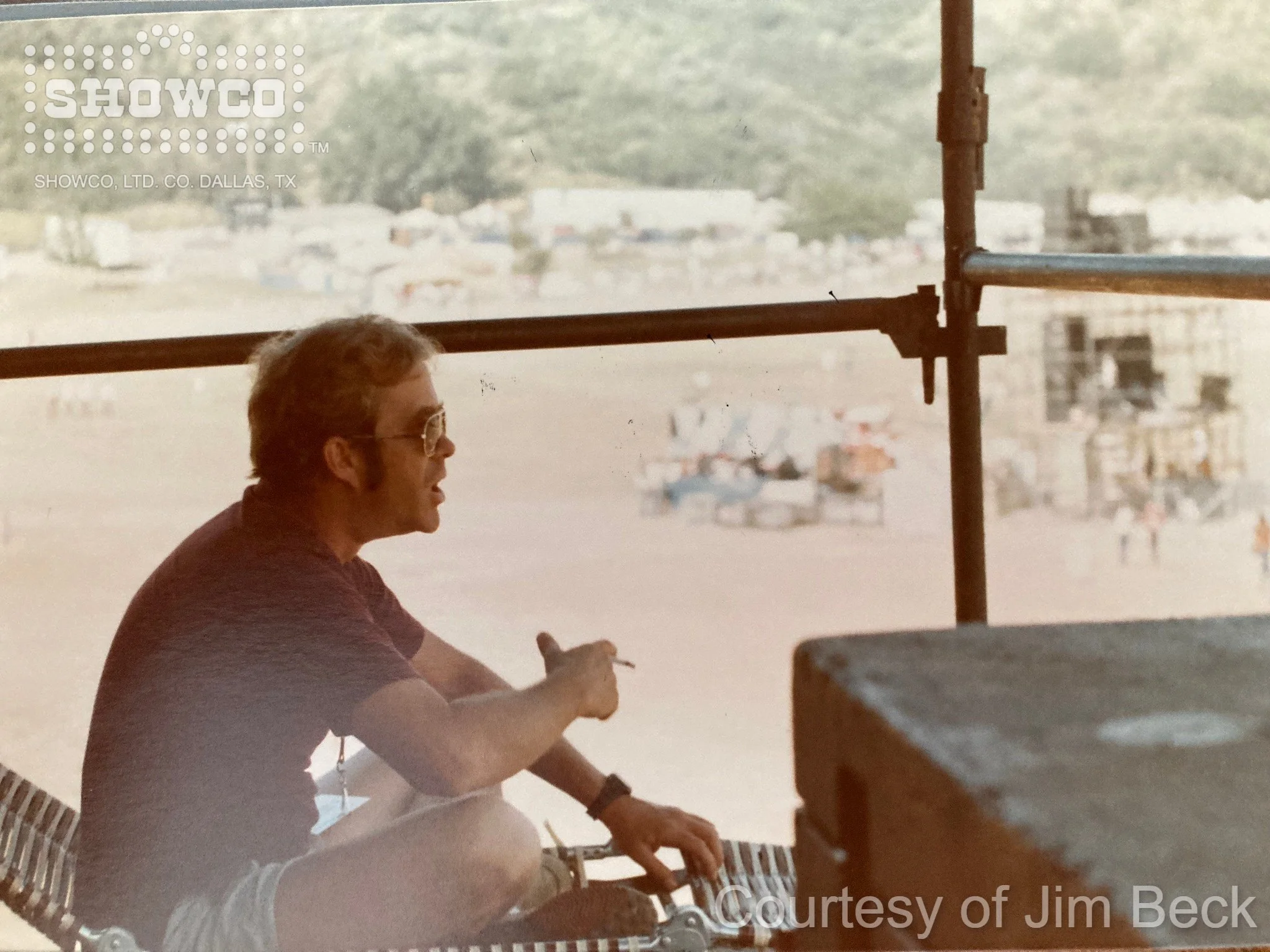 Donnie 'DK' Kretzschmar at US fest on Risers
