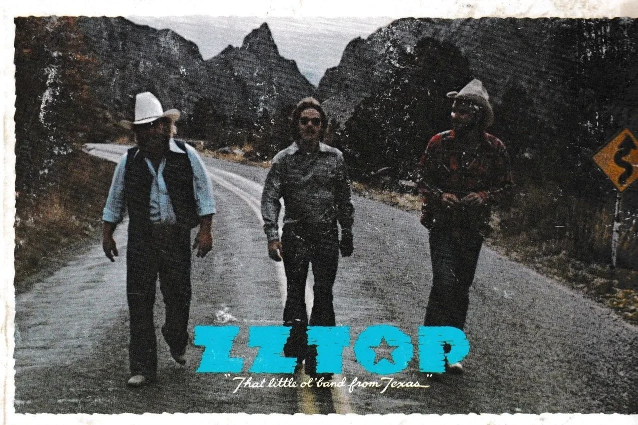 ZZ TOP 1976 Tour Program cover