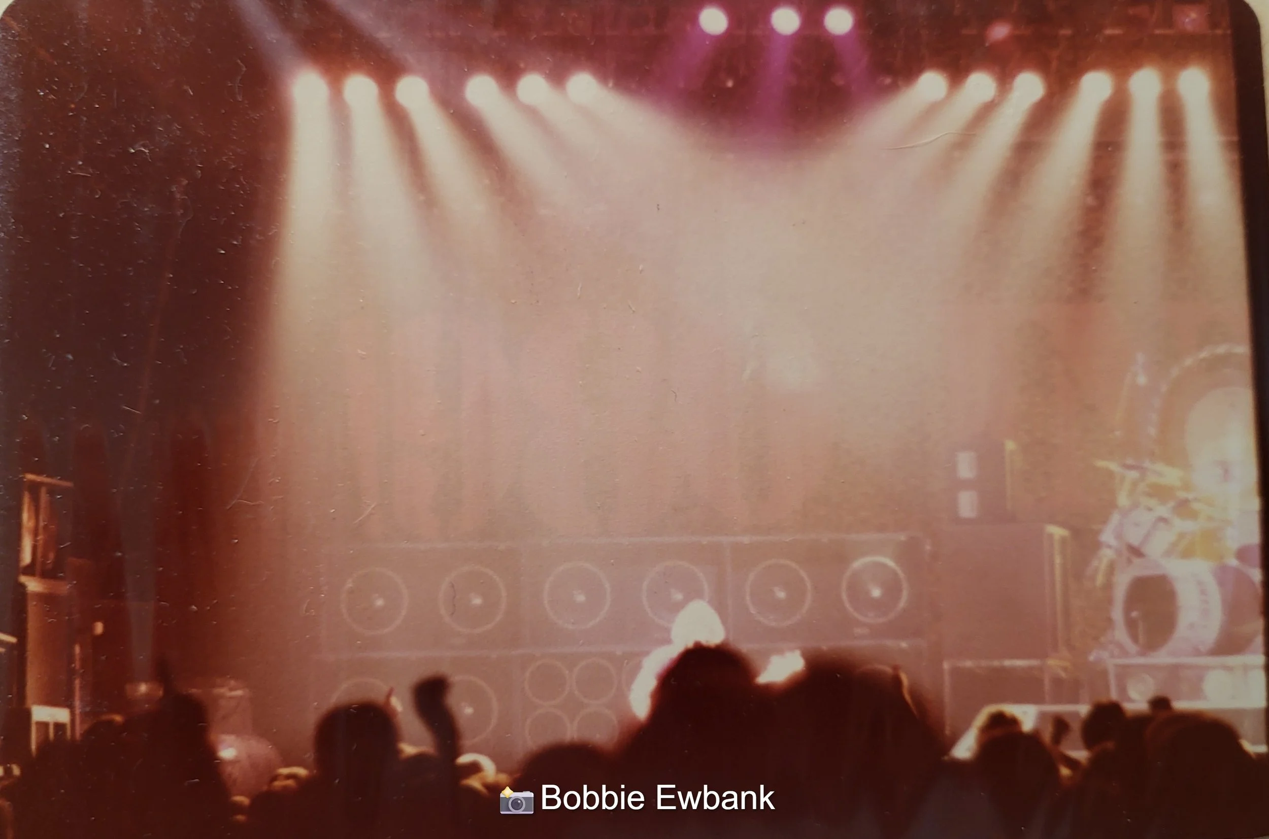 1980 VAN HALEN INVASION STAGE SHOT