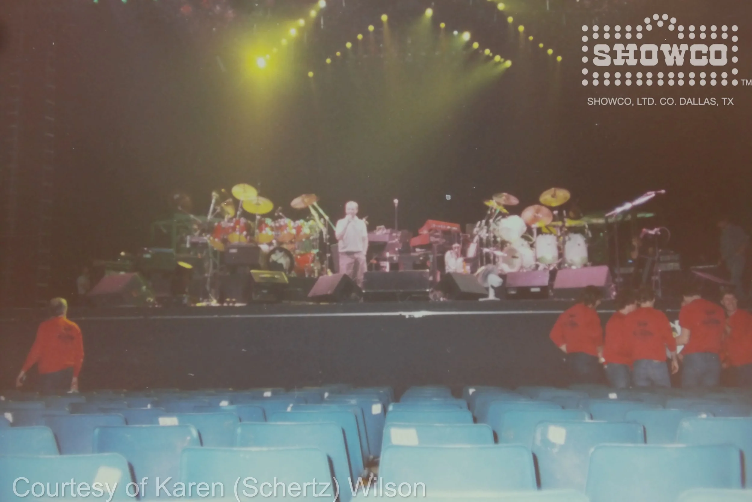Phil Collins rehearsal