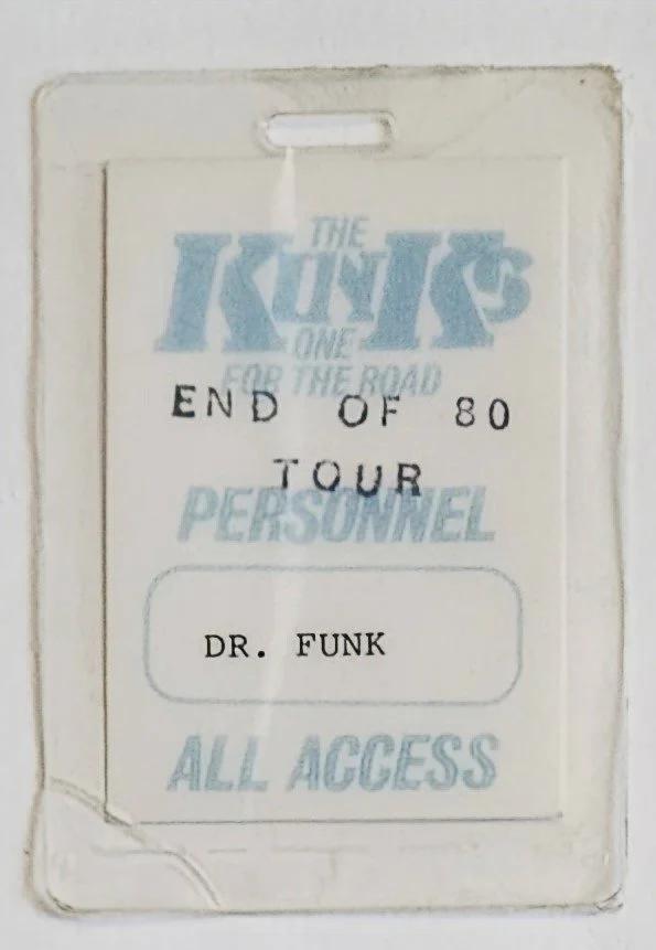 The Kinks One for the Road All Access Personnel Laminate