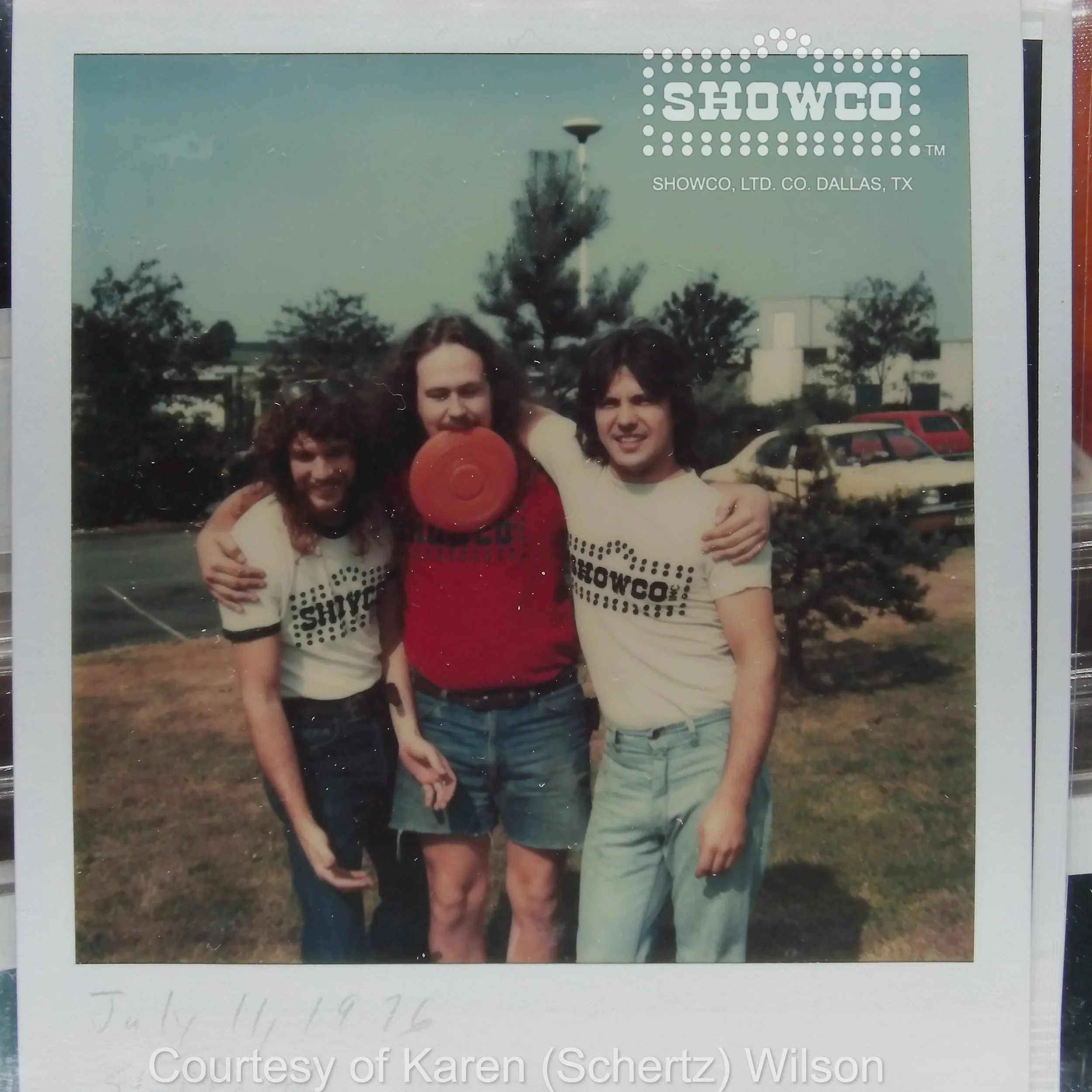 TH, ML, Dale Showco shirts 7-11-1976