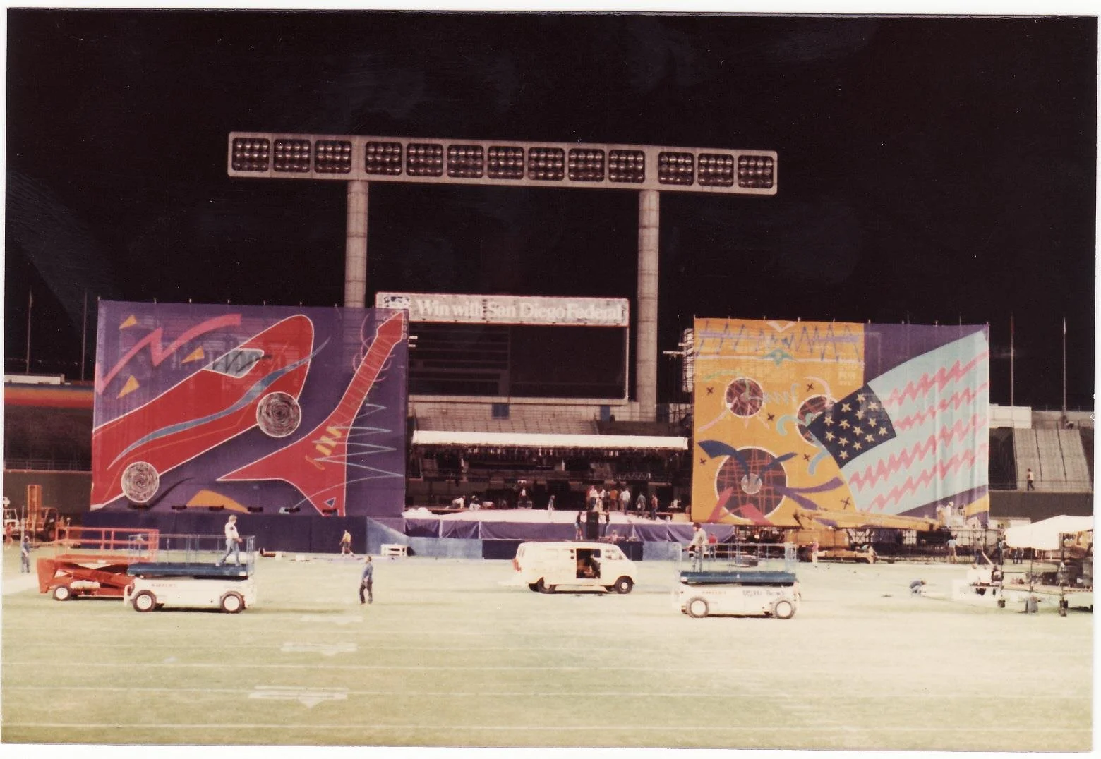 Rolling Stones '82 Scrims