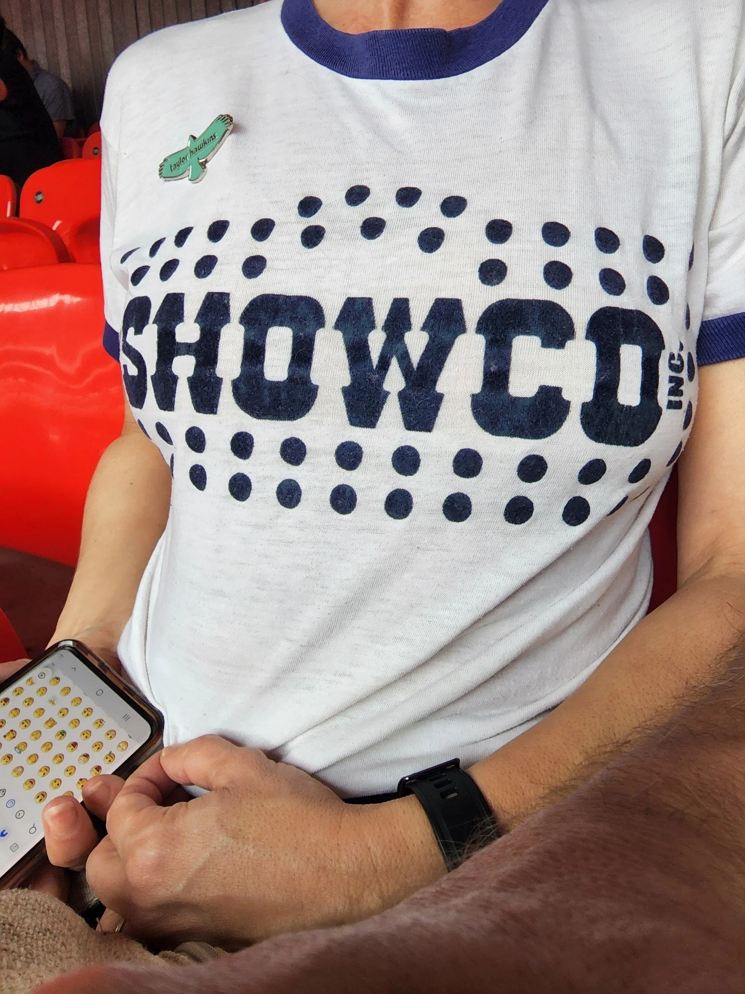 Showco David Bowie 1976 shirt - Indigo K-May