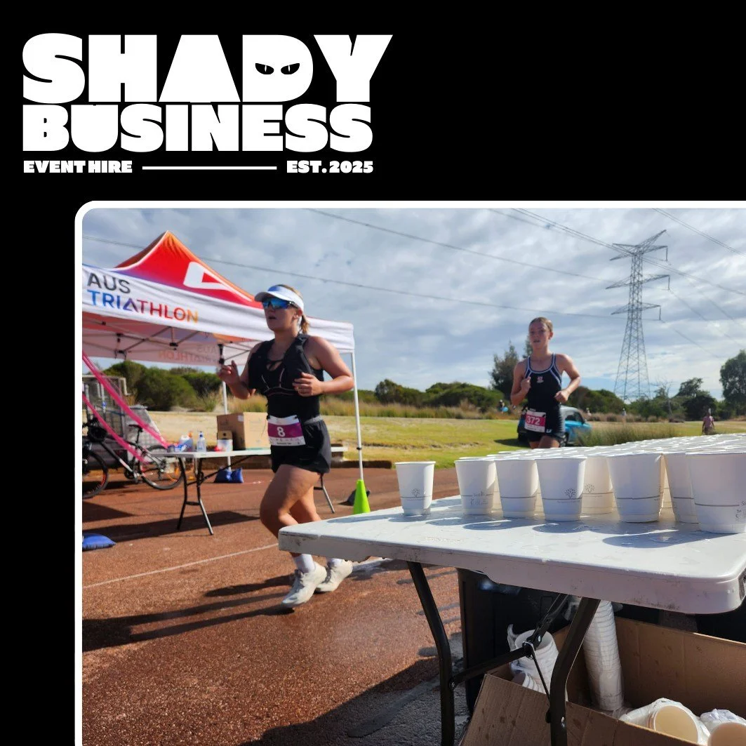 Another amazing opportunity to provide tables for an amazing event! 

Shady Business had the opportunity to provide tables for the 2026 @everywomantriathlon!

We were privileged to have provided 7 tables, a bench for kids activities and trailer hire 