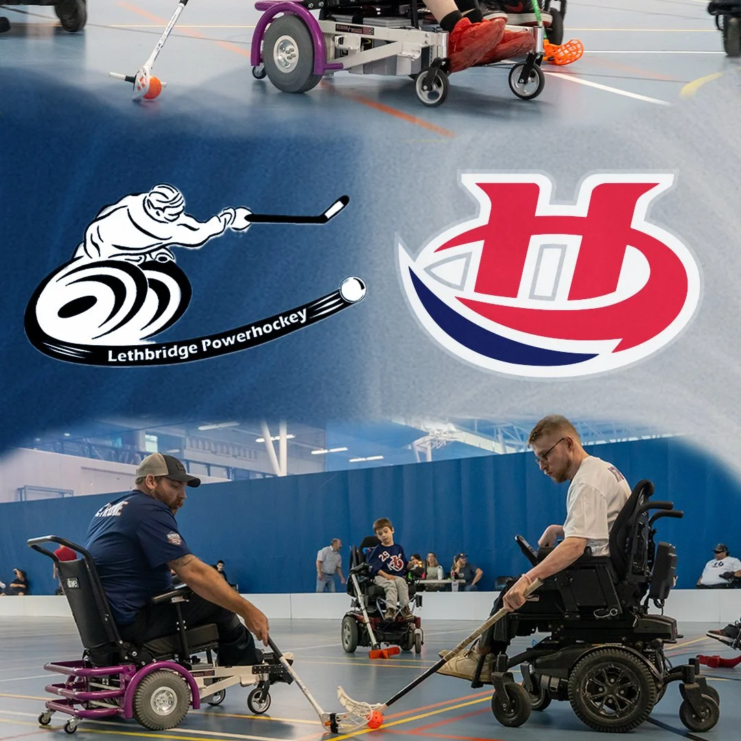 Lethbridge Powerchair Sports is excited to announce our partnership with the @whlhurricanes.

Our future competitive travel team will now represent the Hurricanes name and logo, promoting inclusion and accessible sport in our community.

There will a