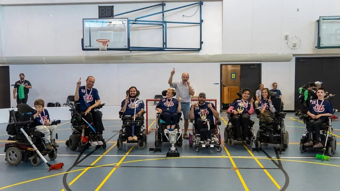 🏆 Boychuk Cup Champions: Hurricanes Storm &ndash; Alberta Powerchair Hockey Tournament

Final Standings
🥇 Hurricanes Storm
🥈 Blastys
🥉 Flames
4th: Hurricanes Surge

It was an incredible weekend of powerchair hockey, with all teams closely matched