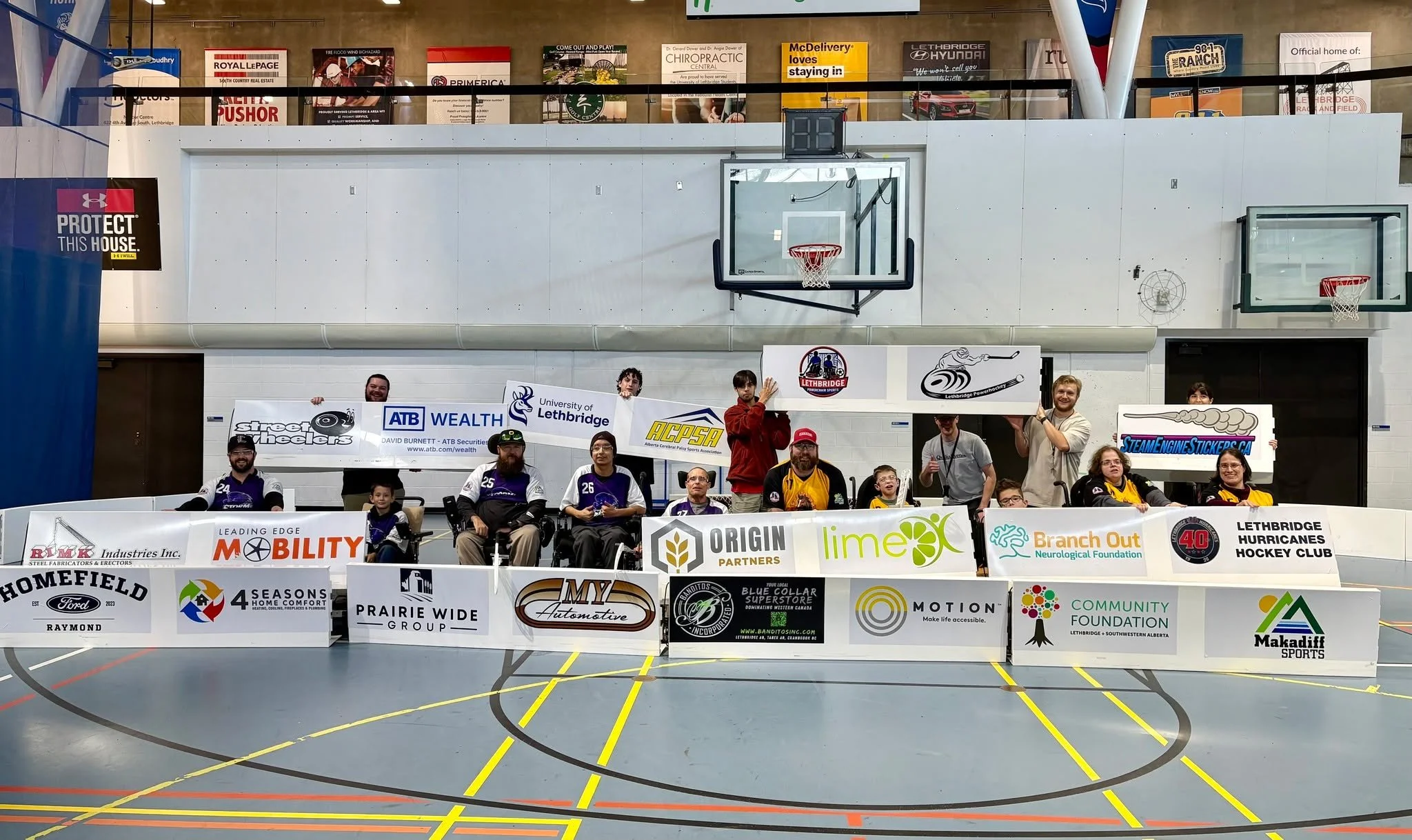 Our powerchair hockey boards are getting a major upgrade! 🙌

We are incredibly grateful to all of the local businesses, organizations, funders, and community partners who have supported Lethbridge Powerchair Sports. This first group of new board dec