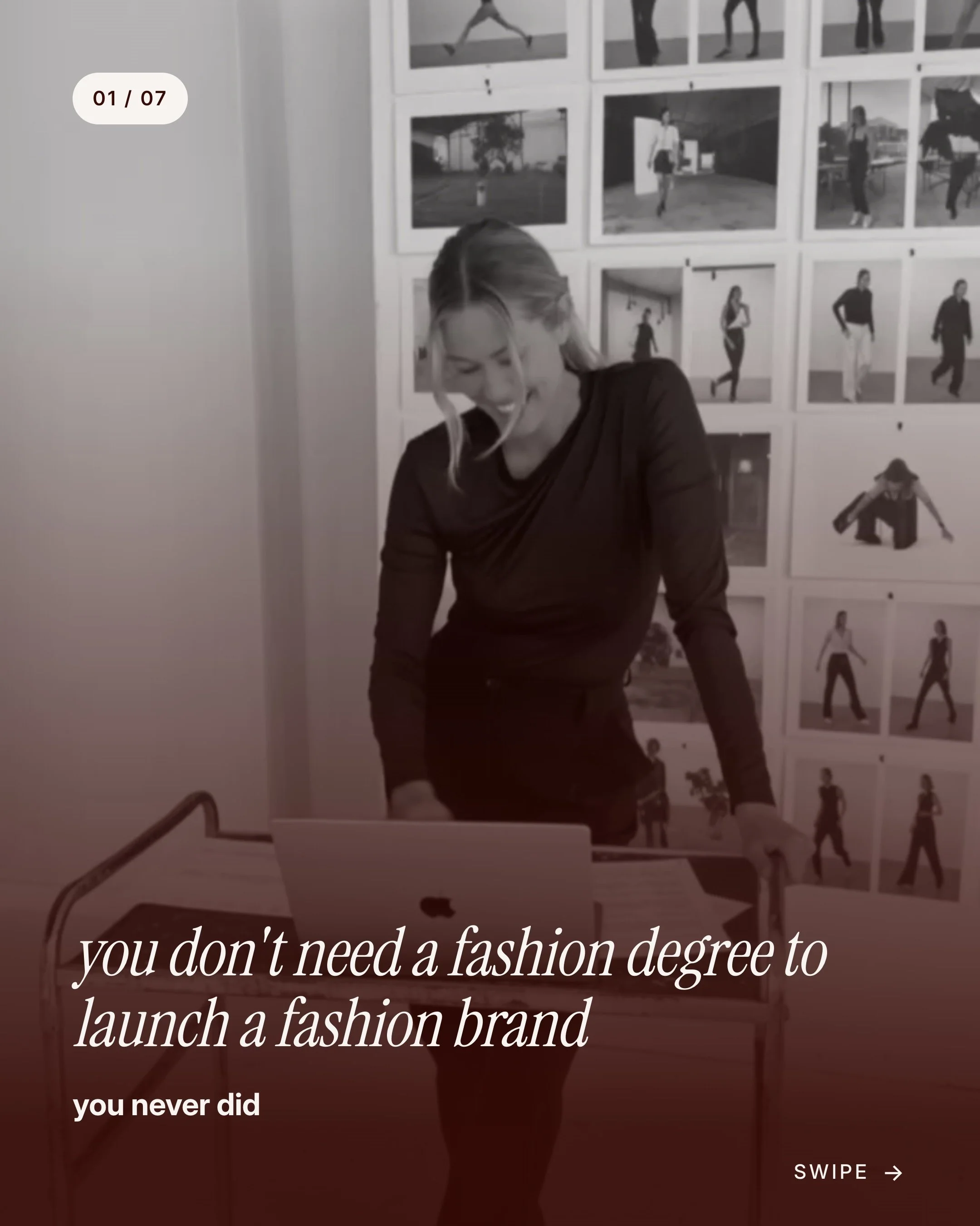 You don't need a fashion degree to start a clothing brand