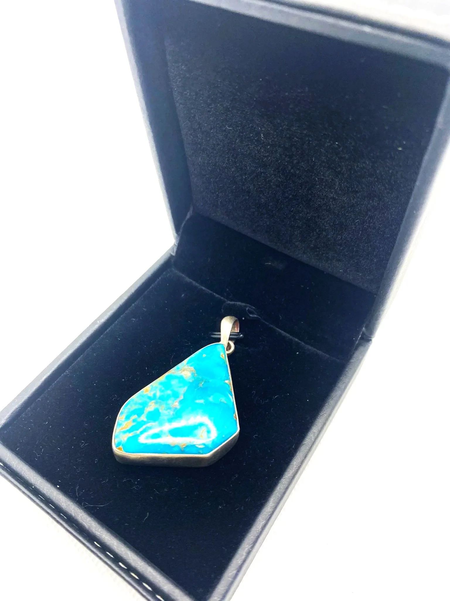 Turquoise Chunky Pendant