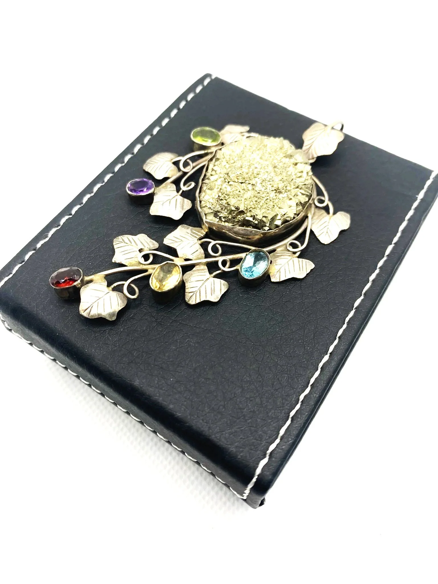 Pyrite Chakra Vine Pendant