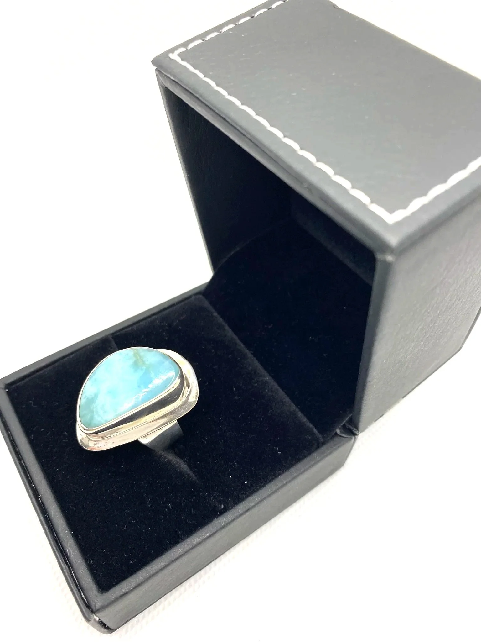Larimar (S7) Sterling Silver Ring