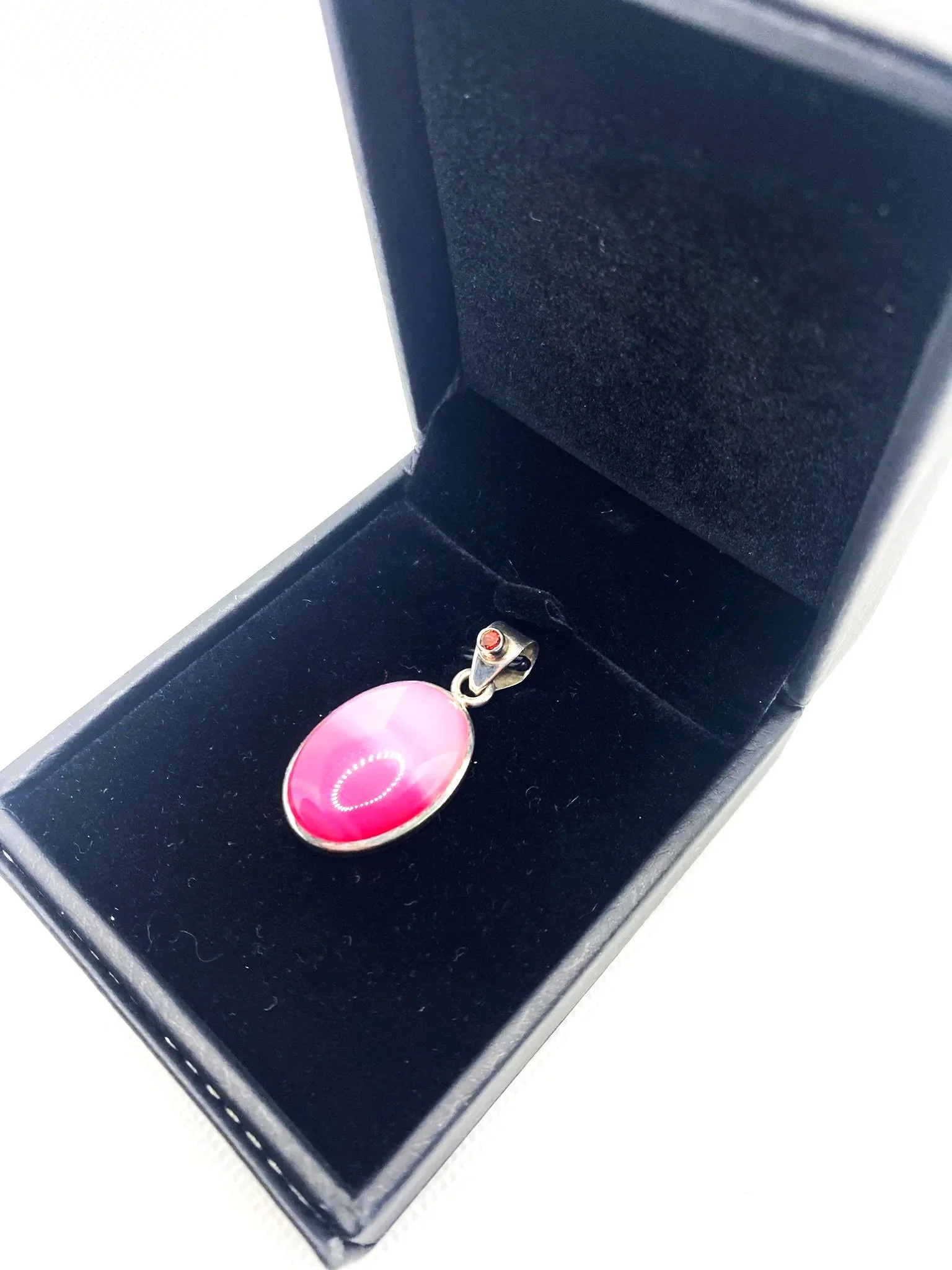 Pink Agate Pendant