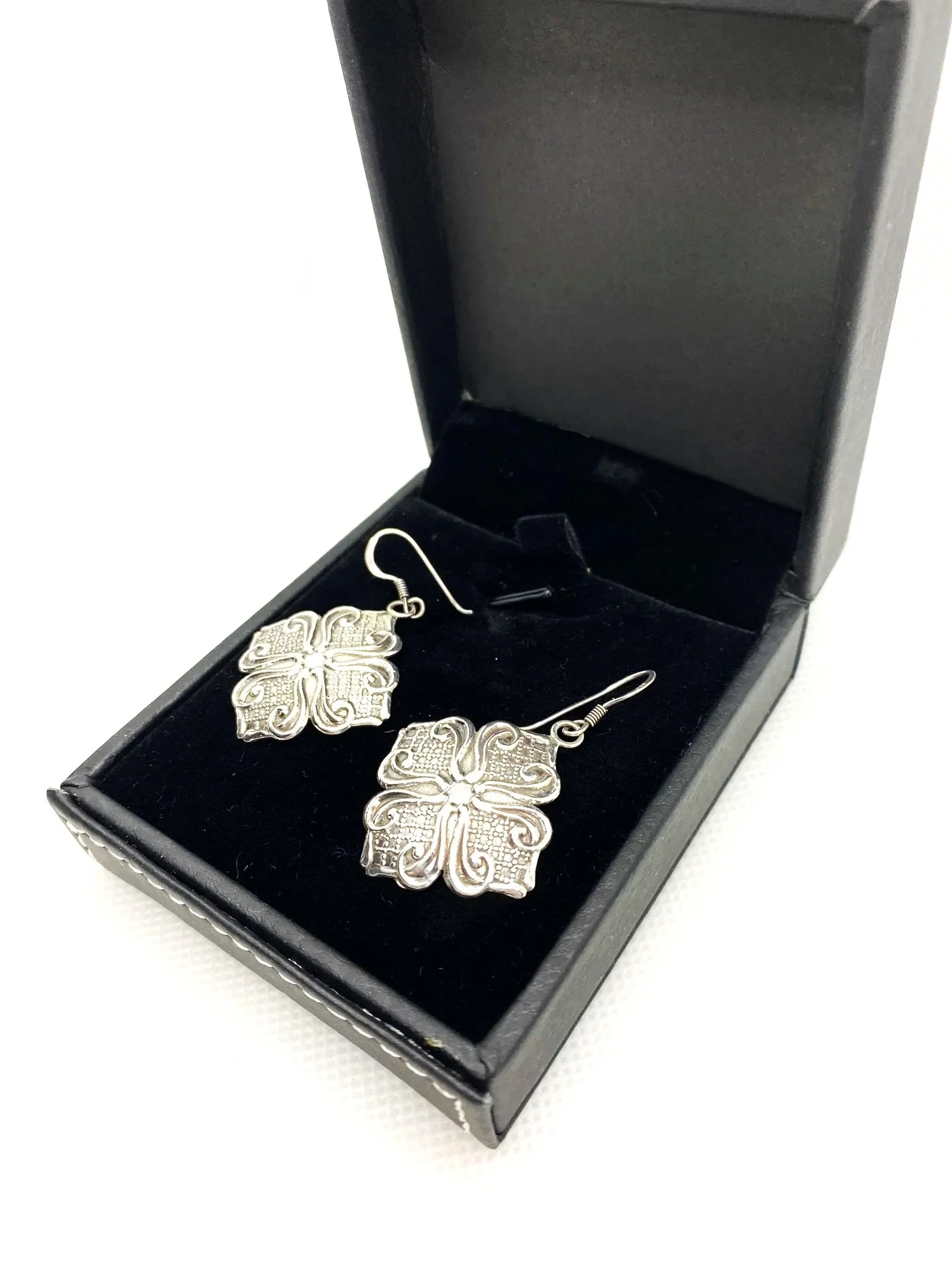 Sterling Silver Vintage Look Earrings