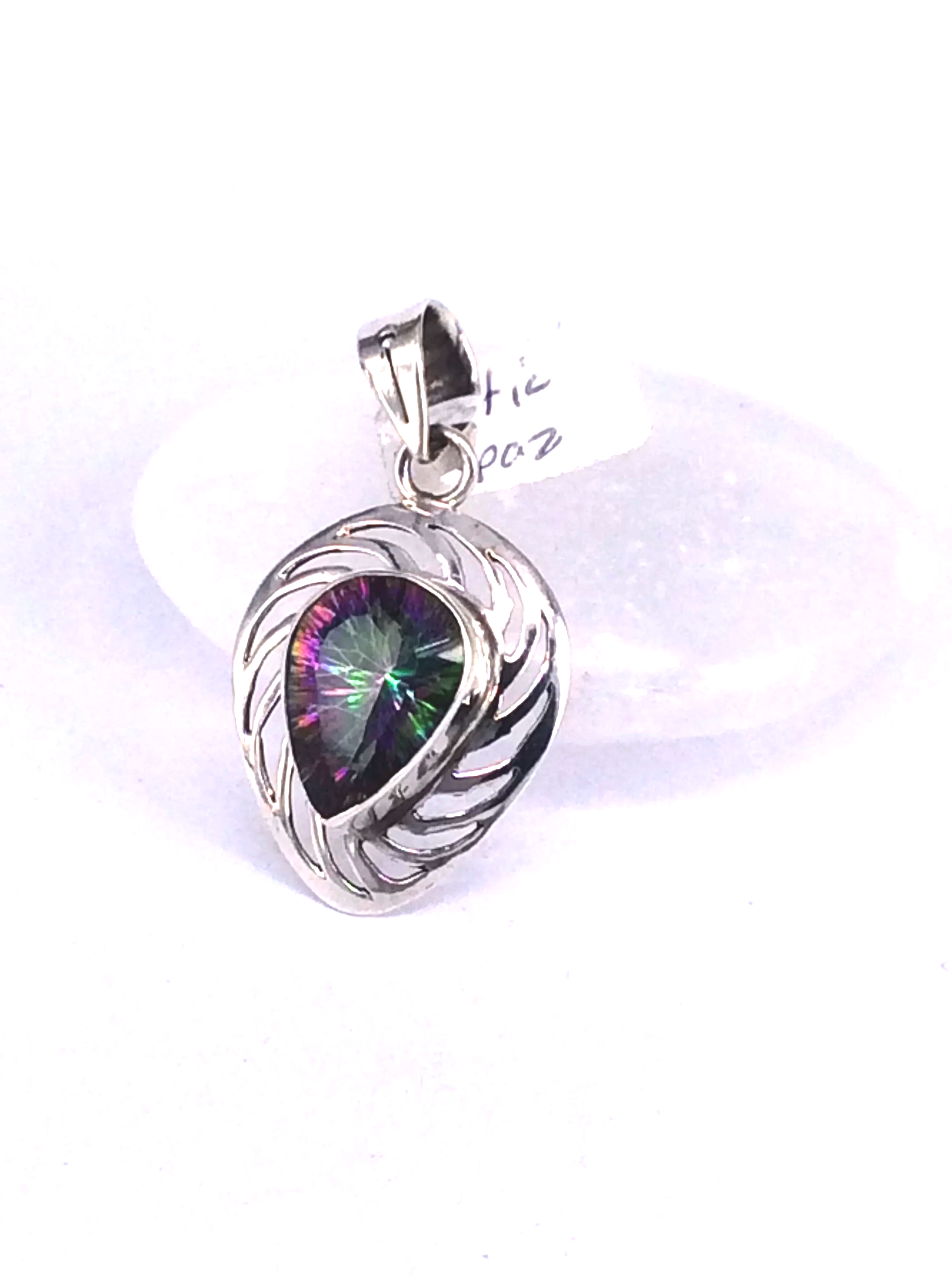 Mystic Topaz Movement Pendant