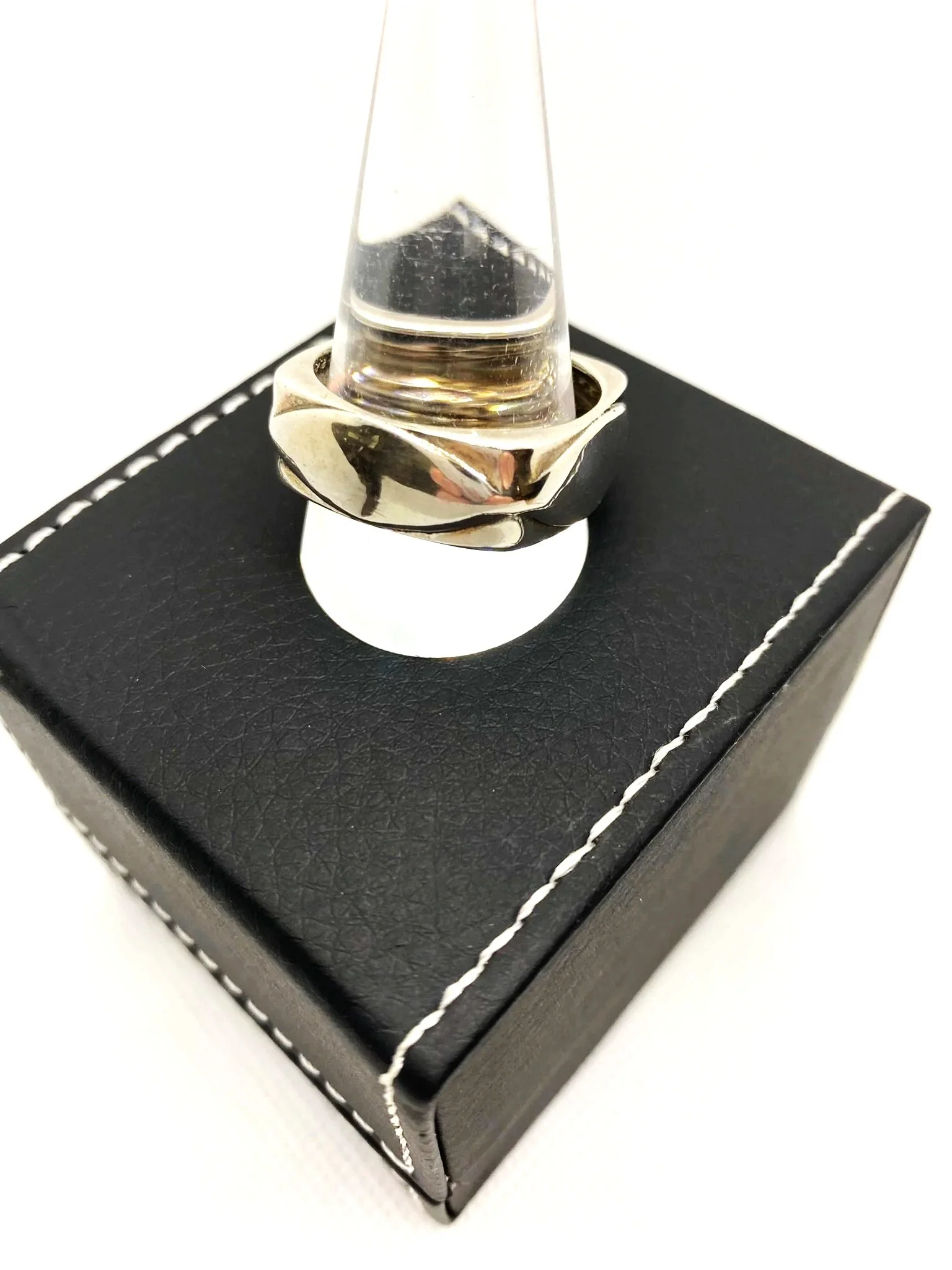 Square Sterling Silver (S13) Ring