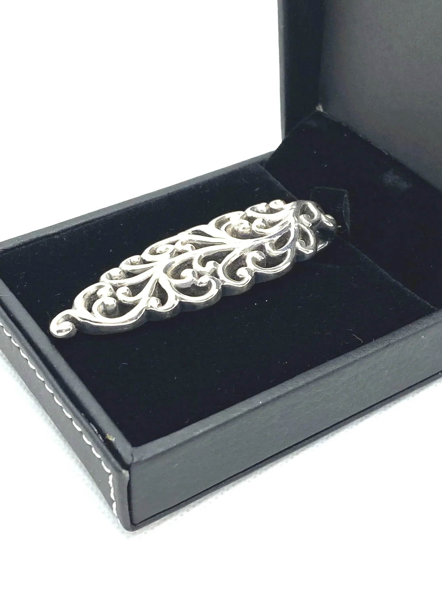 Sterling Silver Filigree Vine Pendant