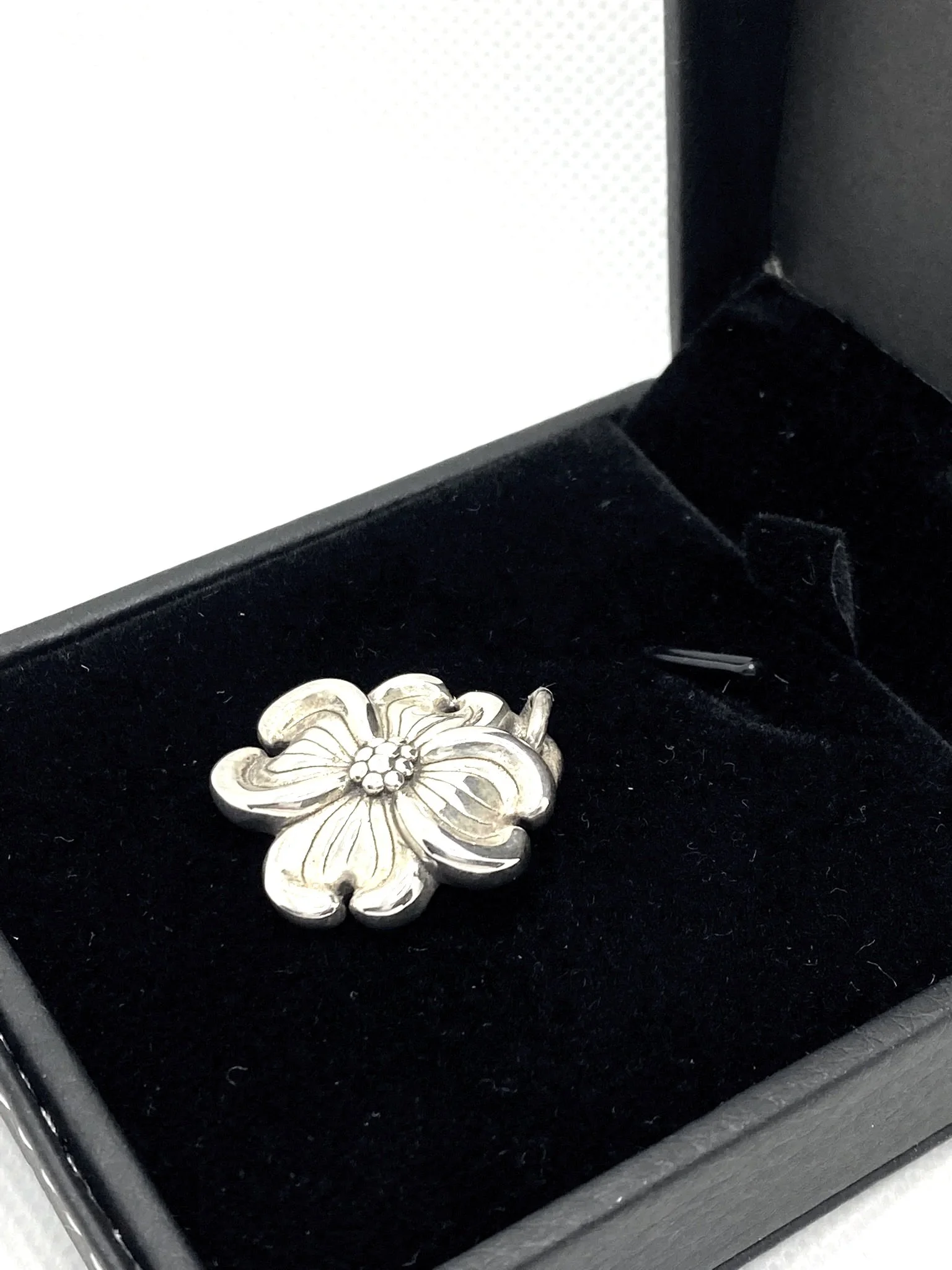 Sterling Silver Flower Pendant