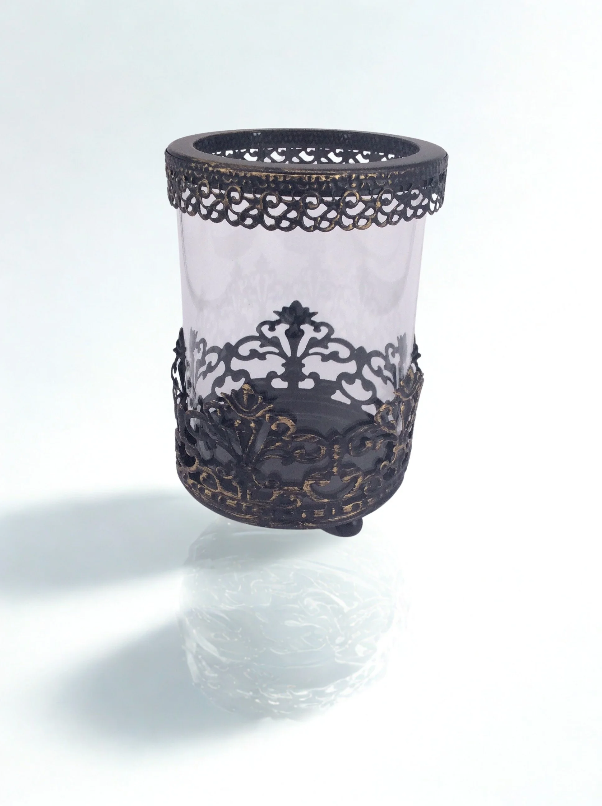 Candle Holders Filigree Small  (Pair)