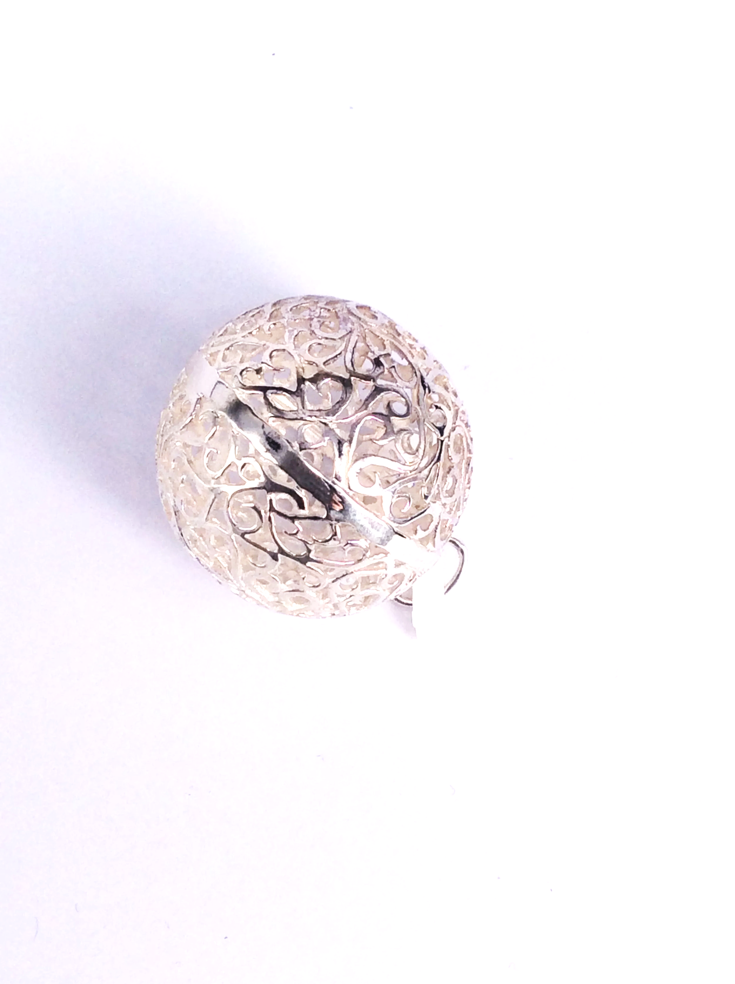 Filigree Sterling Silver Sphere
