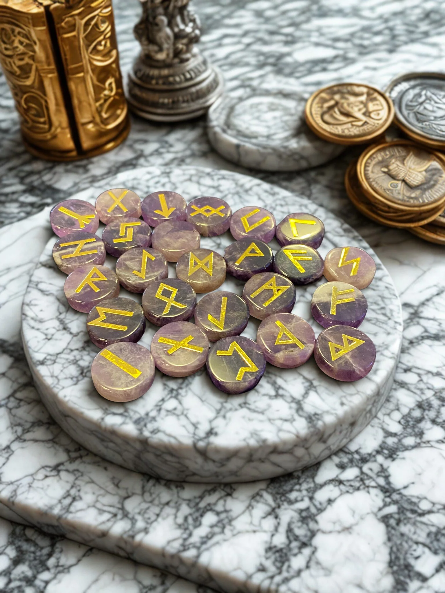 Amethyst Rune Set