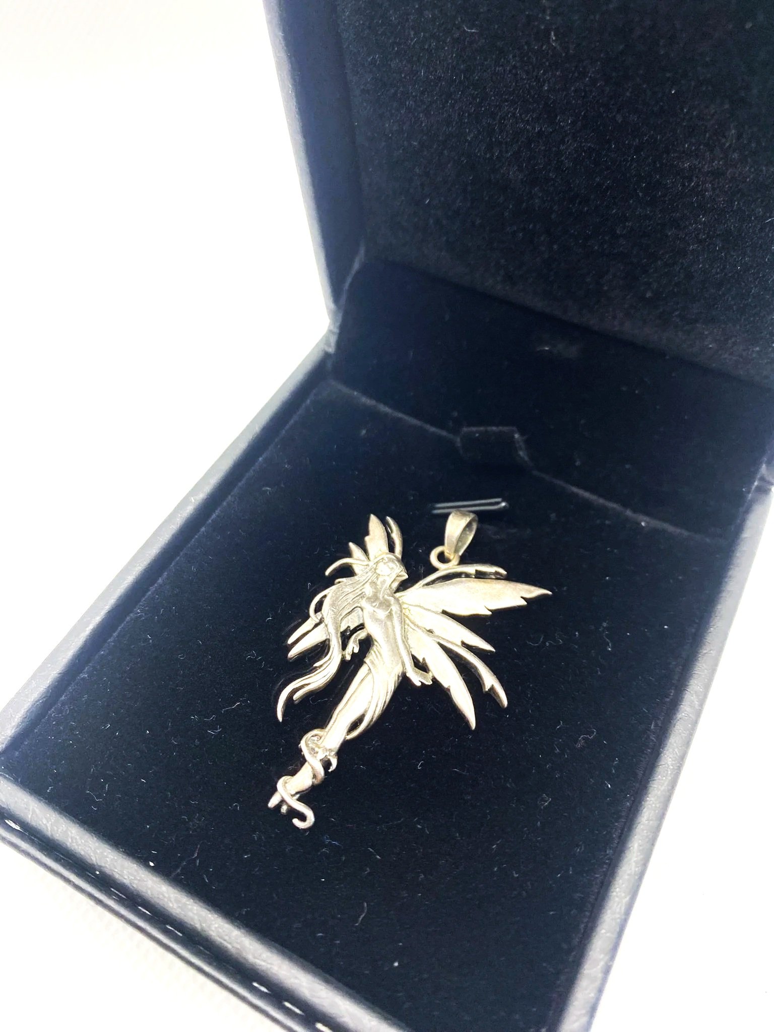 Sterling Silver Fairy Pendant