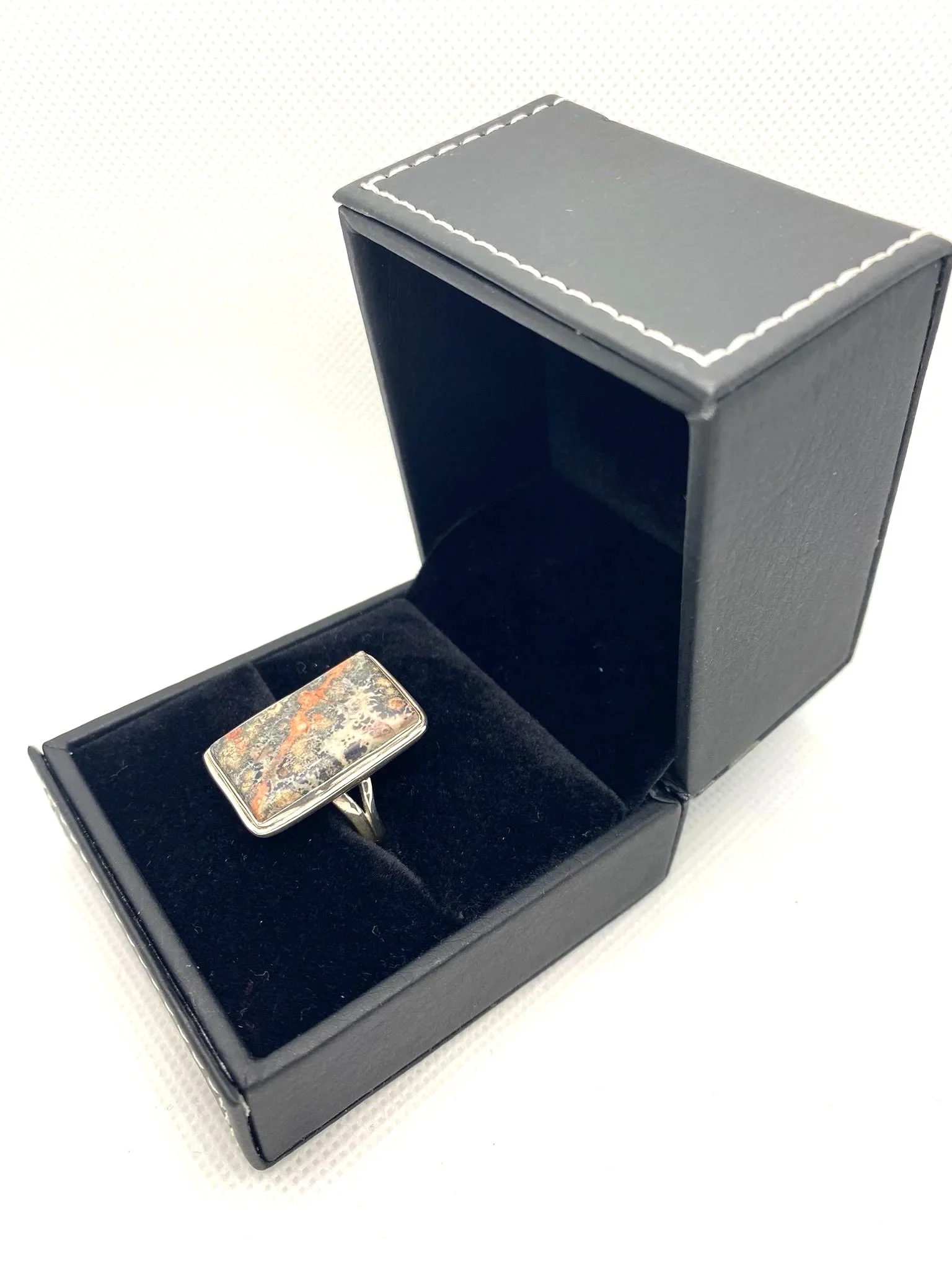 Ocean Jasper (S8) Sterling Silver Ring