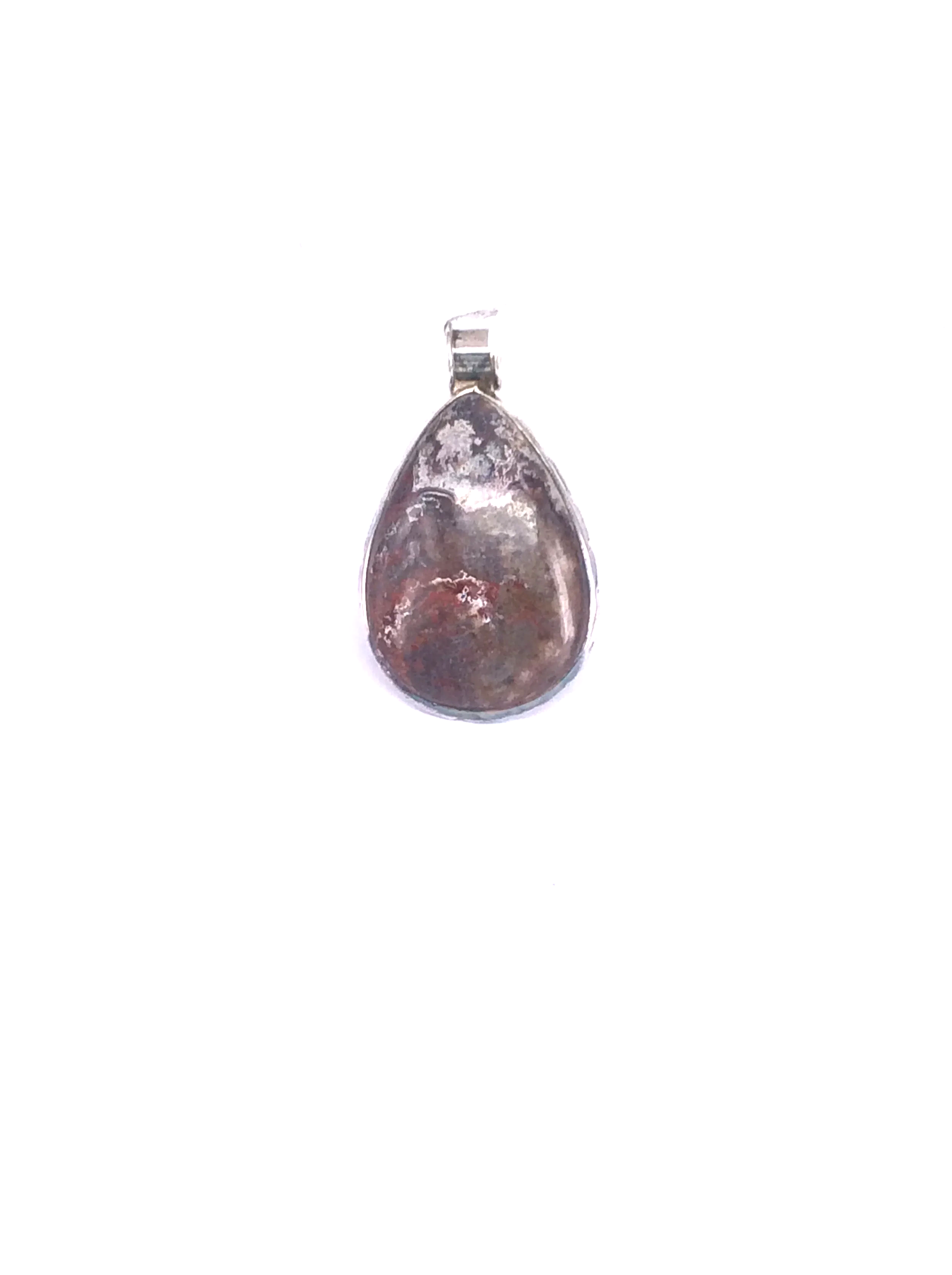 Ibis Jasper Sterling Silver Pendant