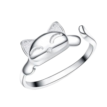 Cat Ring Size 6 (Adjustable)