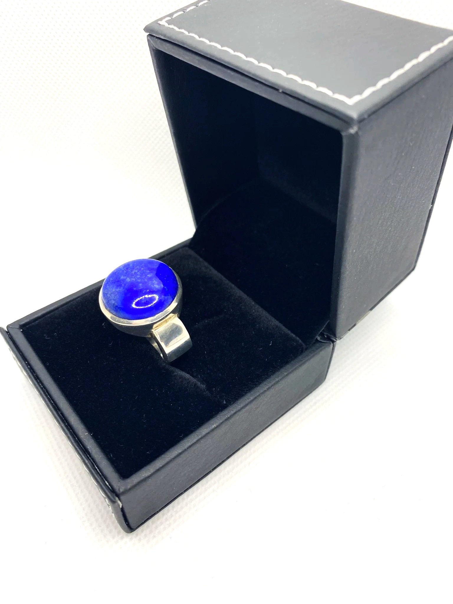 Lapis Large Beauty (S9) Sterling Silver Ring