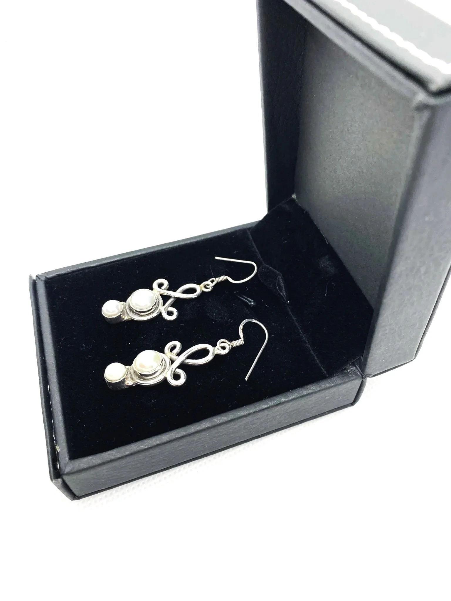 Freshwater Pearl Sterling Silver Earrings