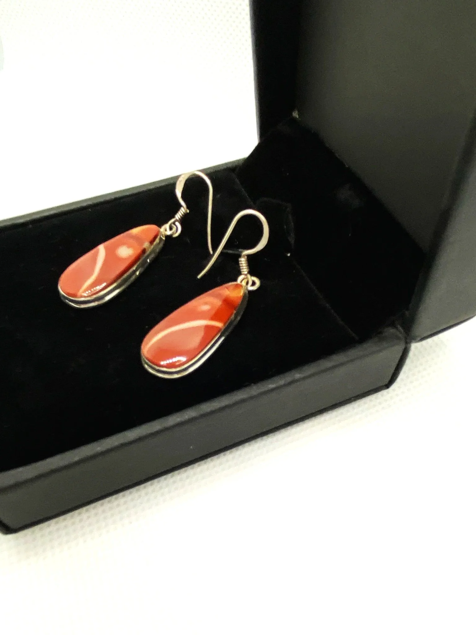 Mookaite Sterling Silver Earrings