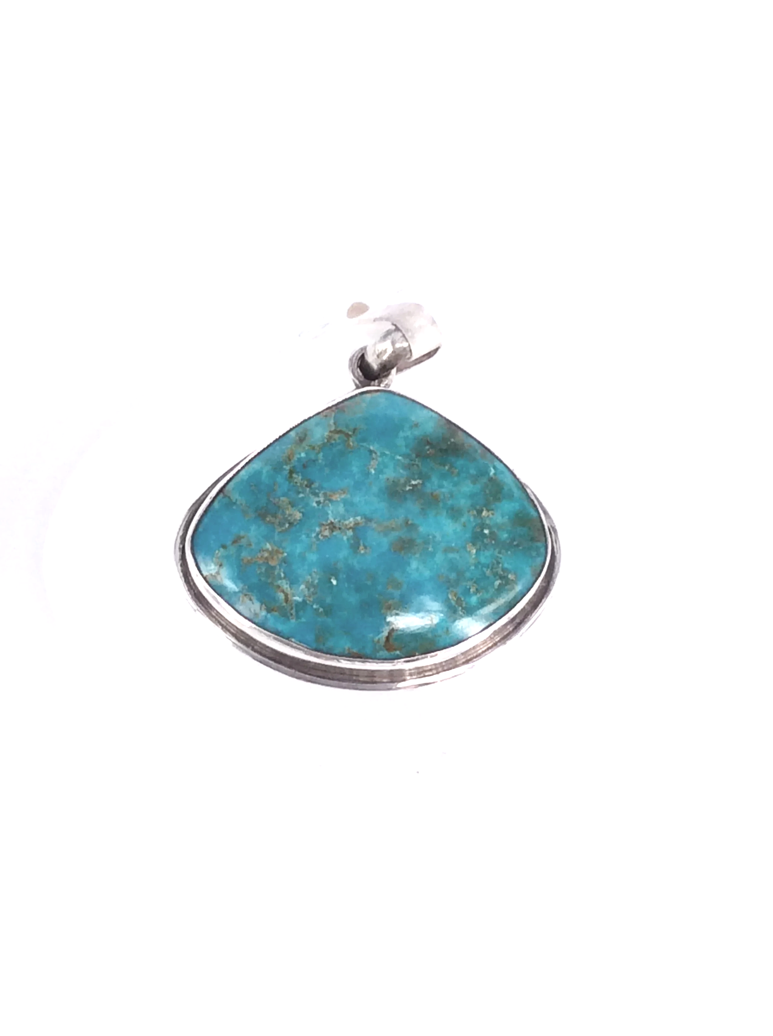 Turquoise Trust Sterling Silver Pendant