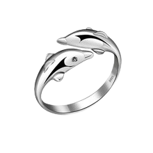 Dolphin Ring Adjustable