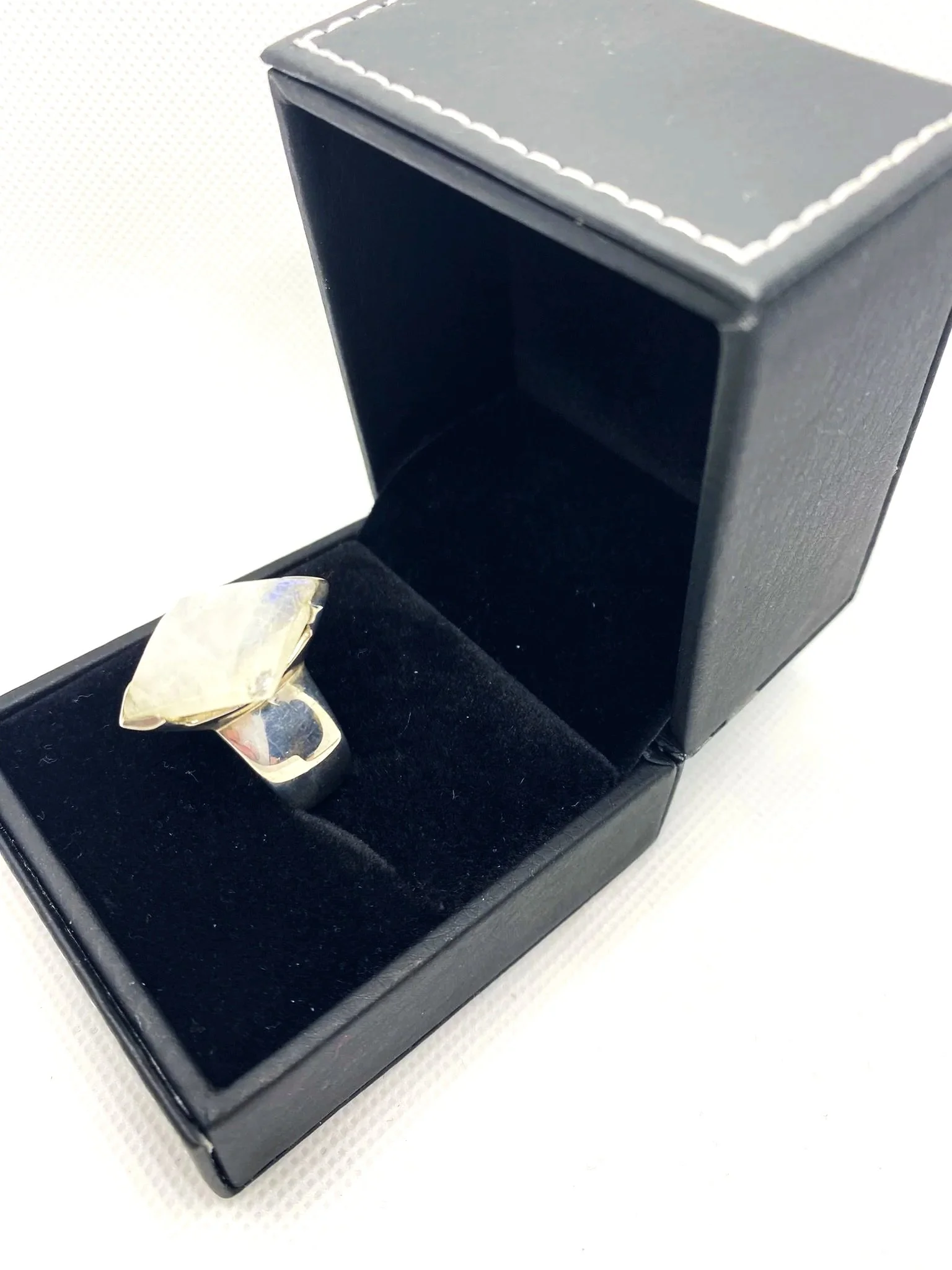 Moonstone Master (S7.5) Sterling Silver Ring