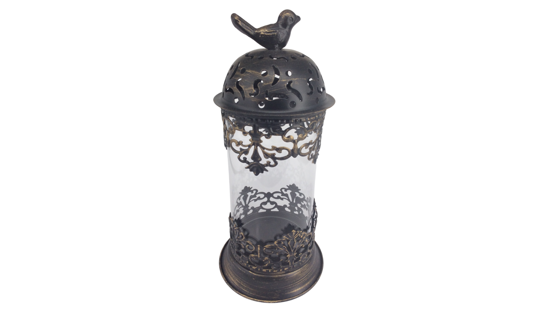 Candle Holders Rustic Bird (Pair)