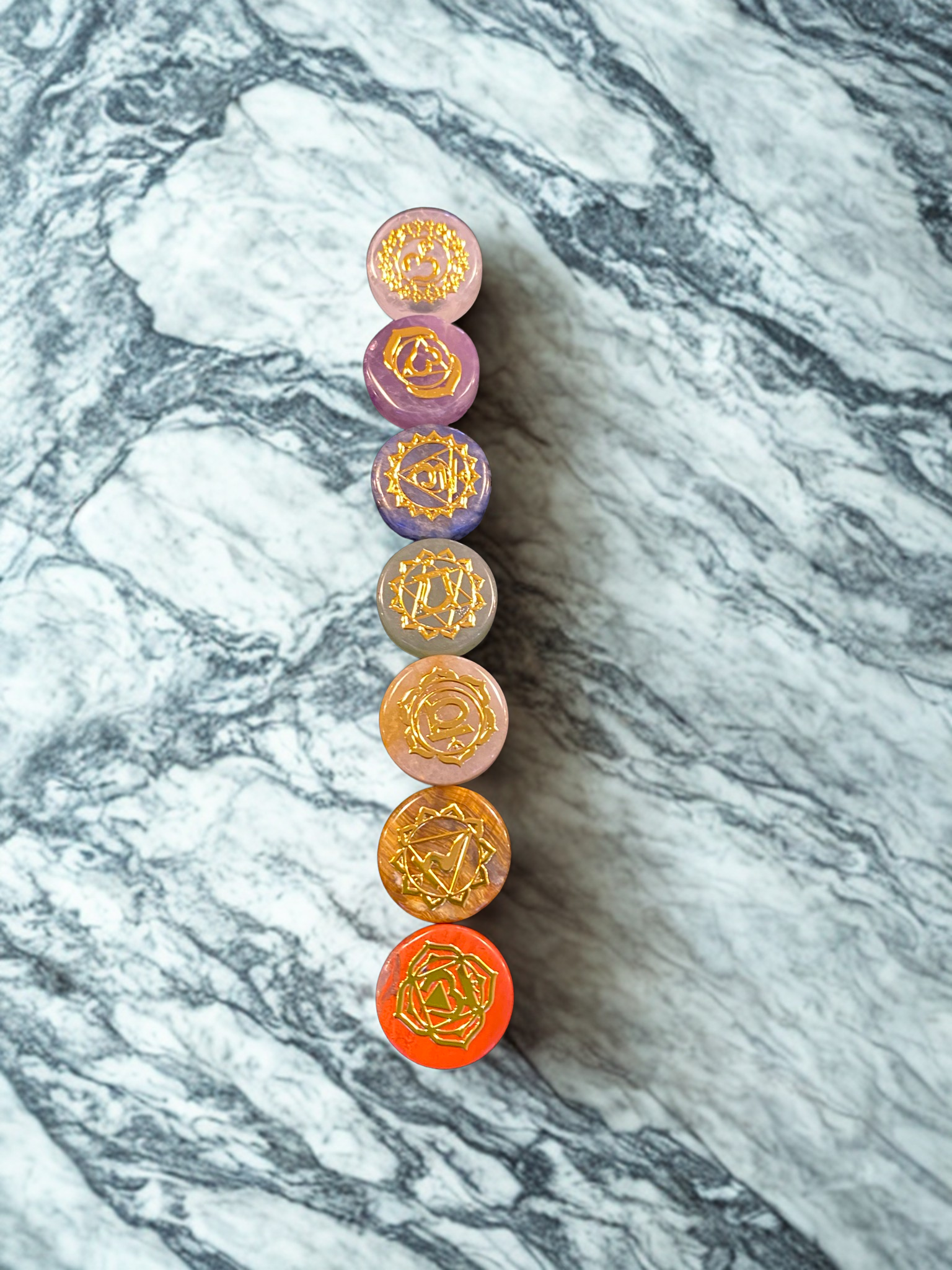 Chakra Healing Stone Set
