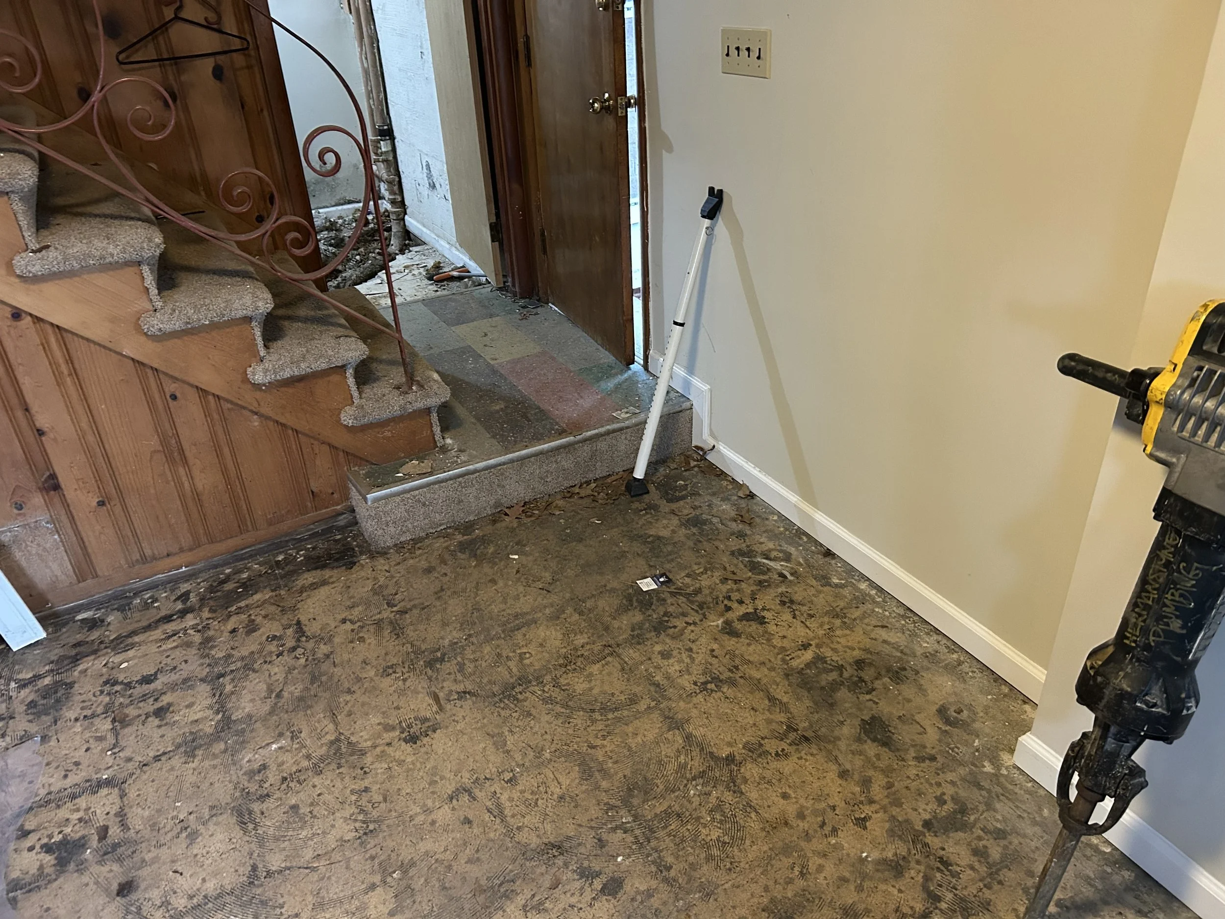 Flooded Basement Restoration Before 3