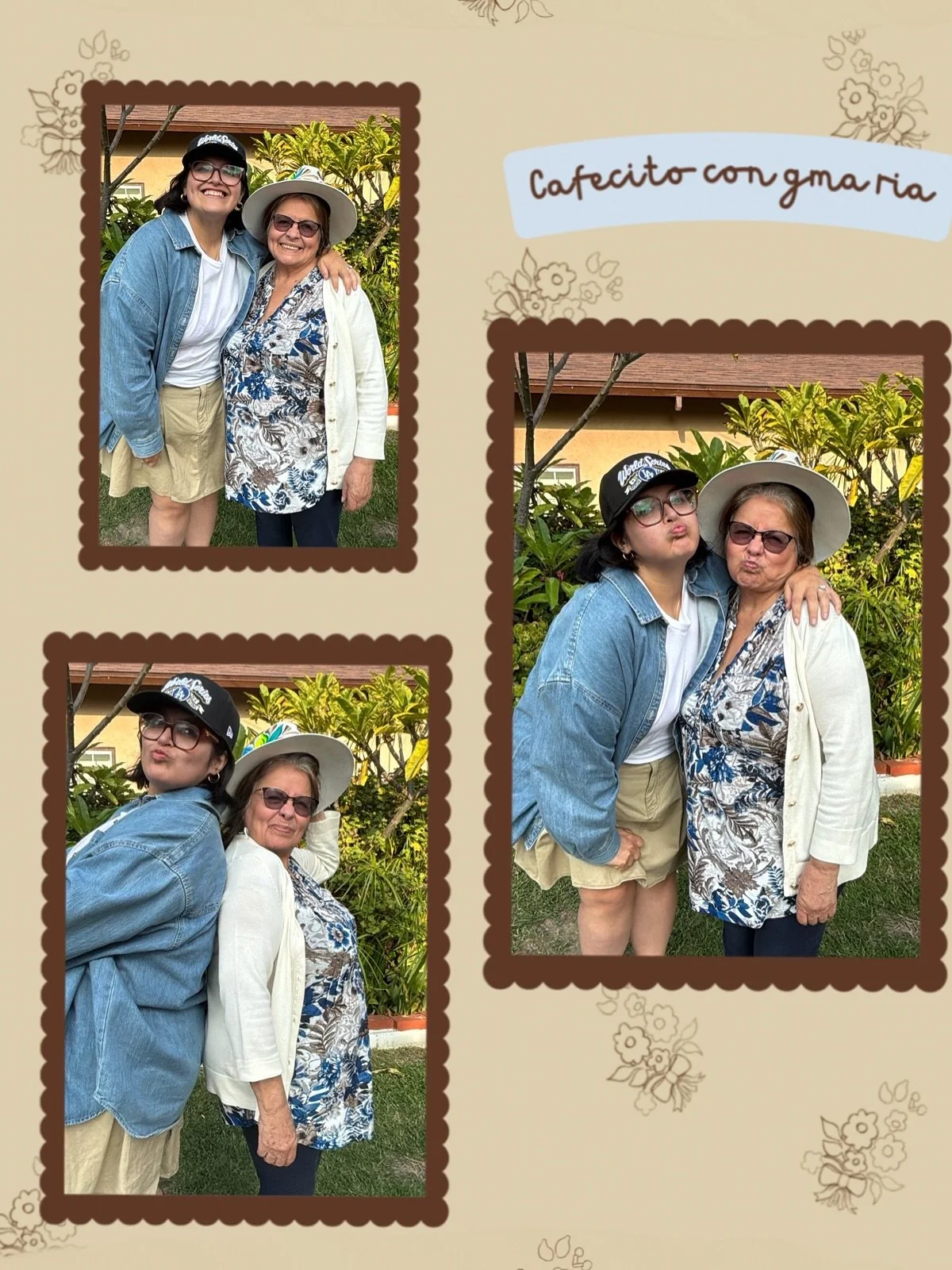 Cafecito con gma ria

Was so fun celebrating this queen! Getting to create this theme was especially sentimental. 

When designing the film strip and banner I knew I wanted it to feel like home. I used the print from the tile that line her kitchen. W